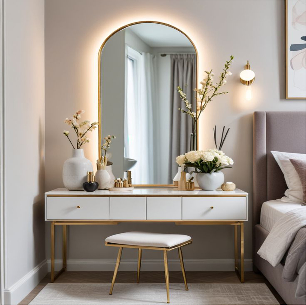 Chic & Serene Bedroom Vanity