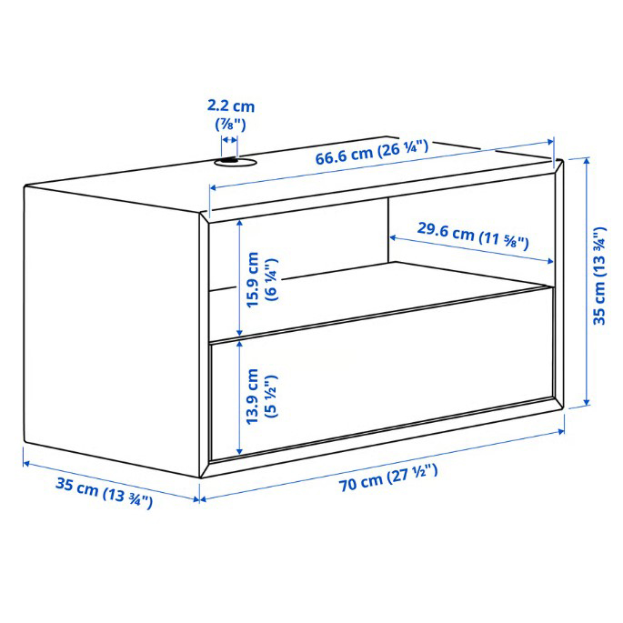 Wall-Mounted Media Console - Image 4