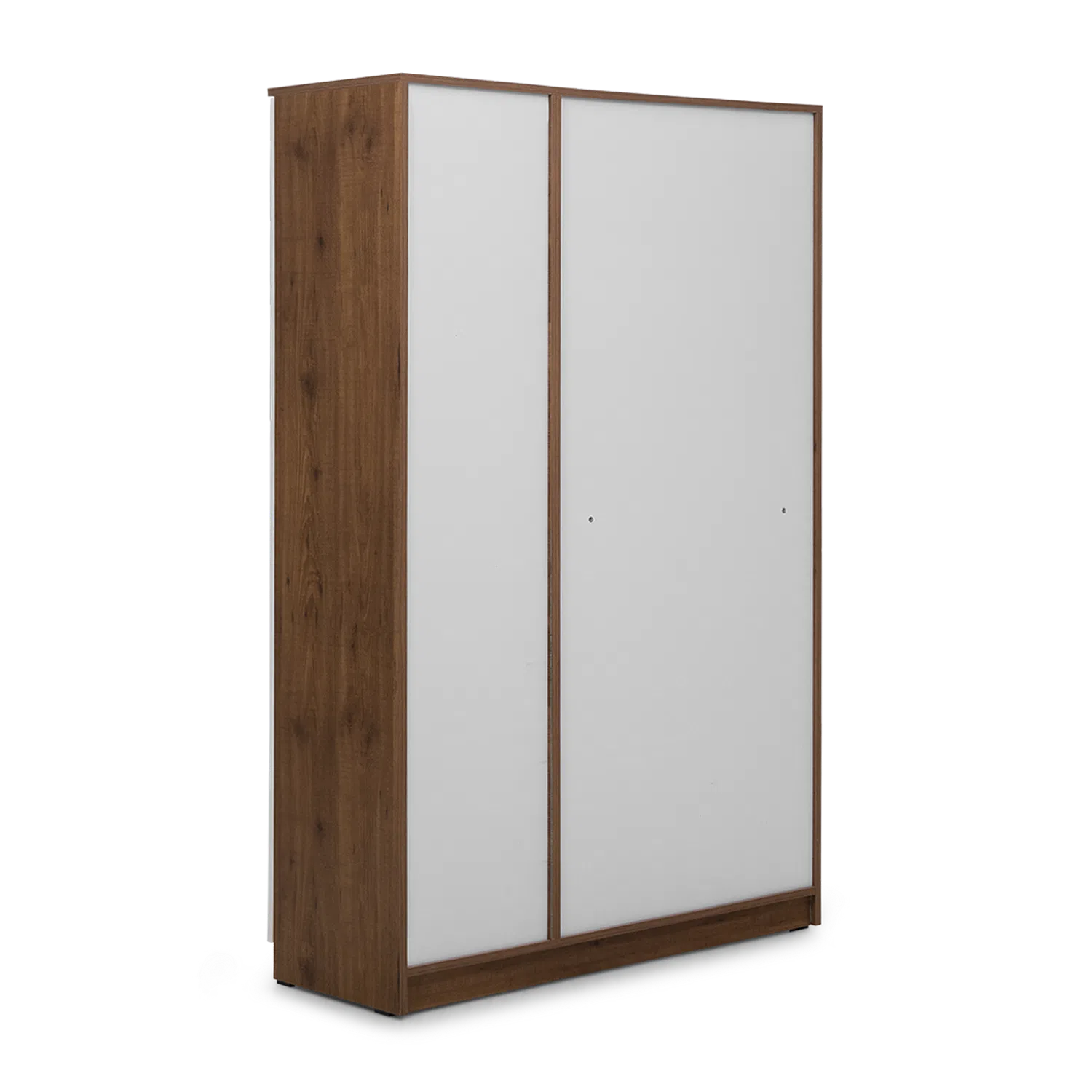 Bianca Engineered Wood 3 Door Wardrobe with Mirror in Ivory White Finish - Image 11